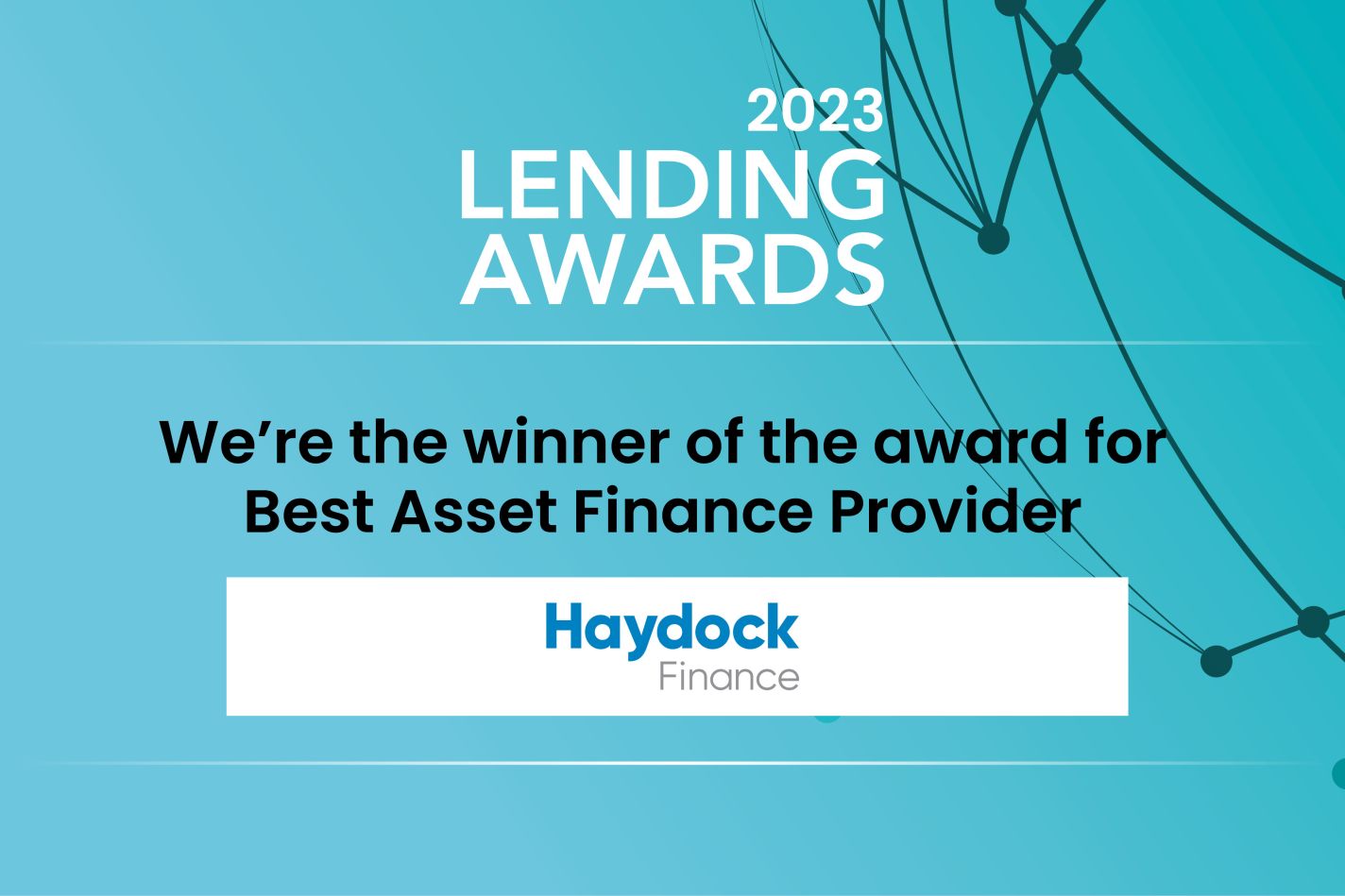 Lending Awards Best Asset Finance Provider