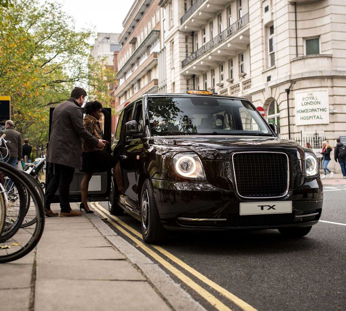 Electric black cab