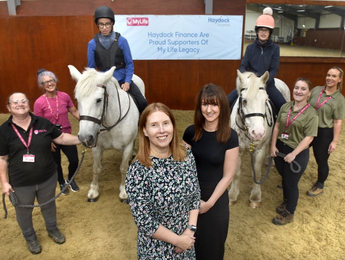 Haydock Supports My Life Charity To Aid Riders with Cerebral Palsy