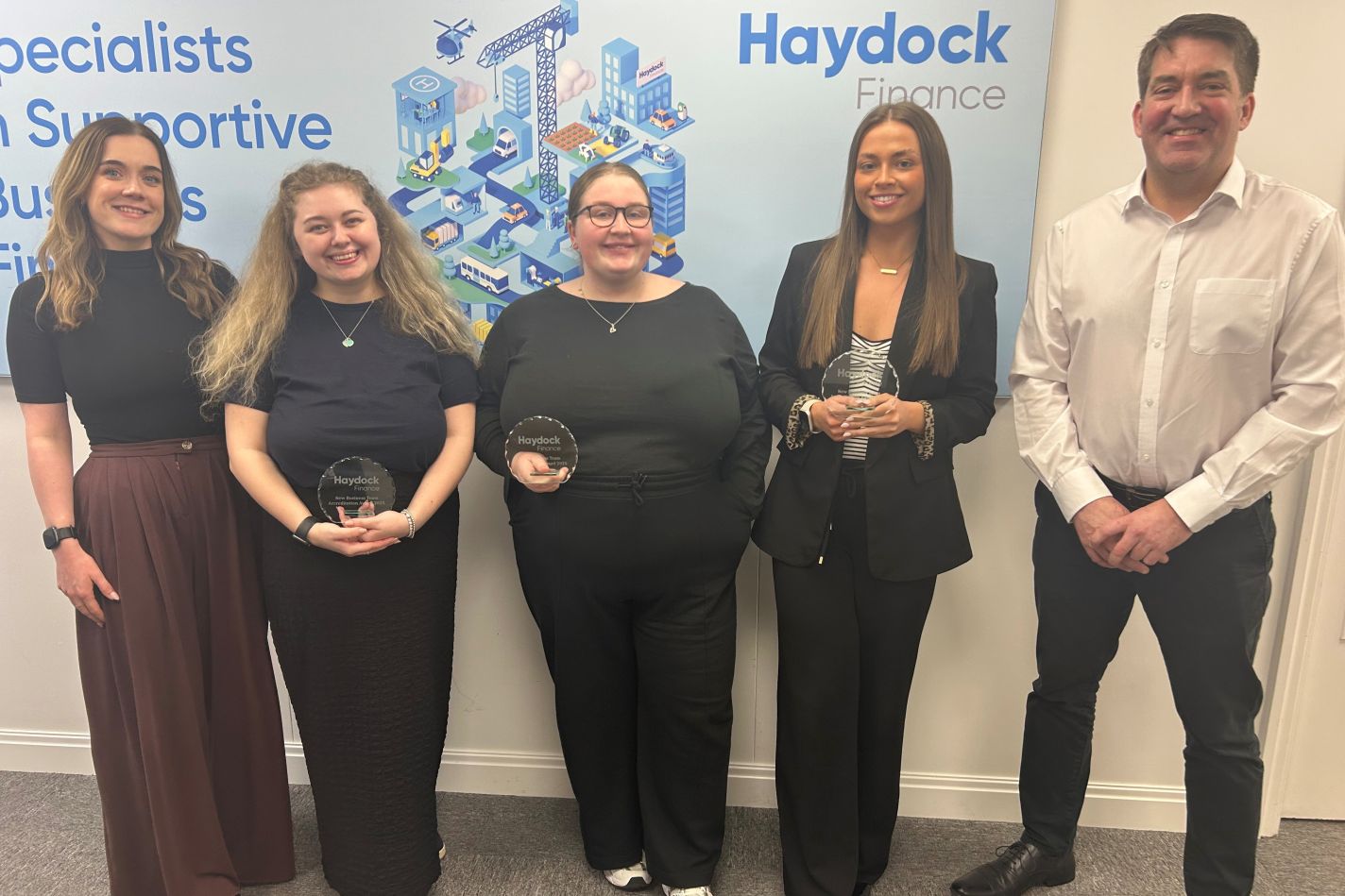 New Business Team Members With Steve Worrell and Lauren Whittle